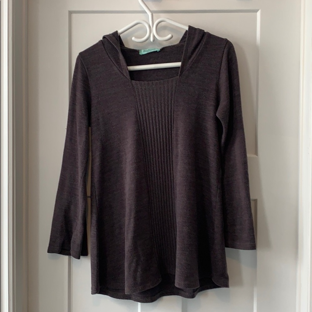 Chris&carol Hooded tunic sweater